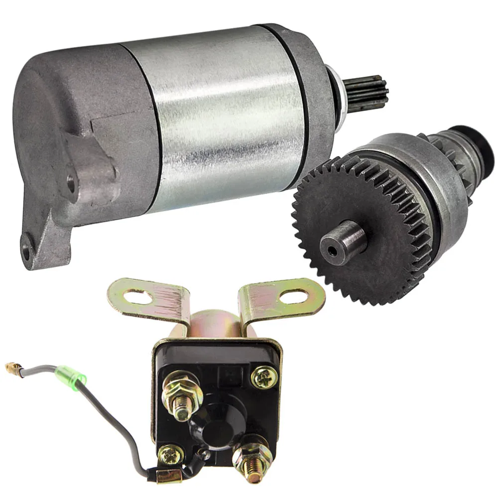 Starter Motor Drive & Relay Solenoid For Polaris Utility Vehicle ATV 3090188