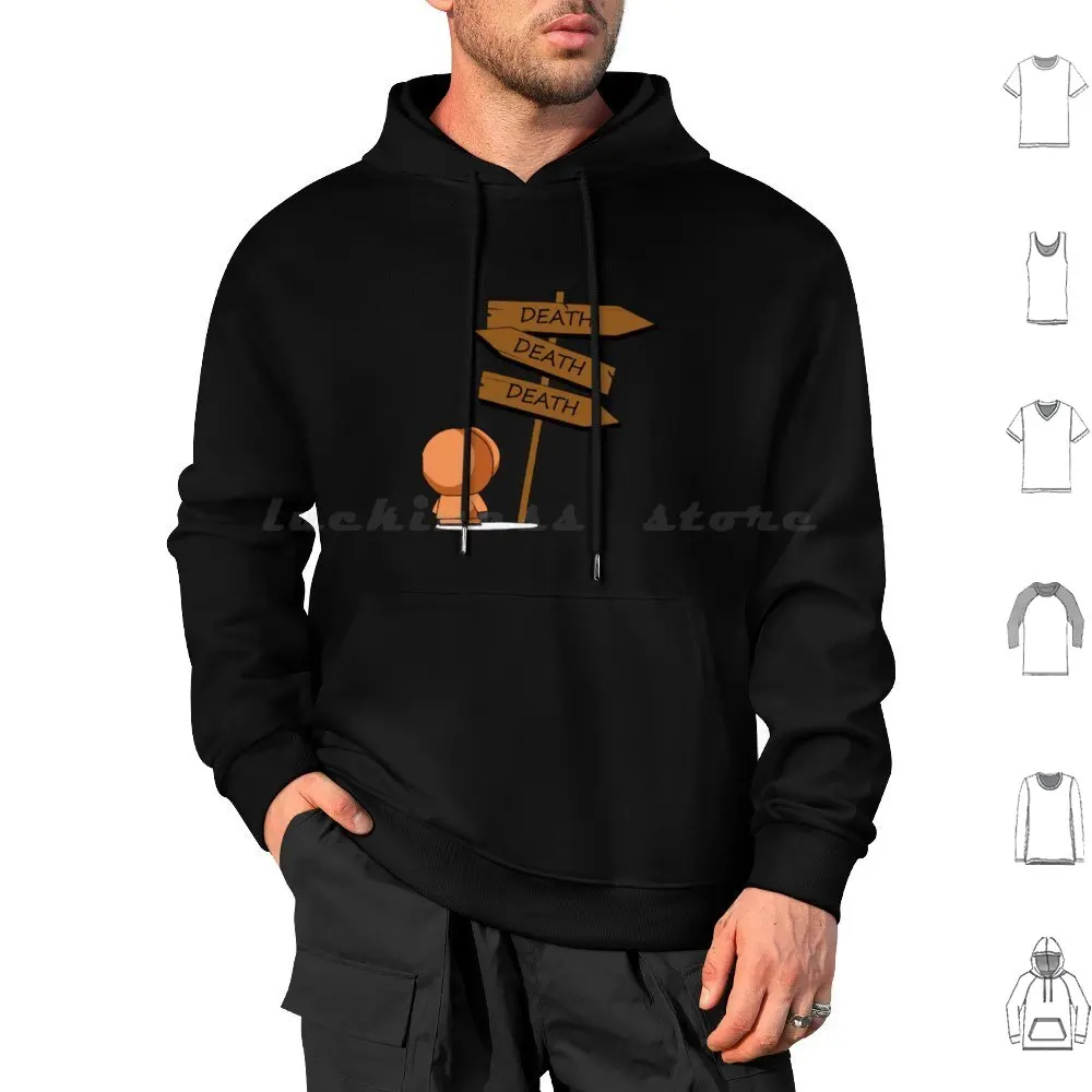 Kenny Hoodie cotton Long Sleeve Funny Cartman Kenny Park South Eric Cartman Kyle Cartoon Stan America Butters Eric