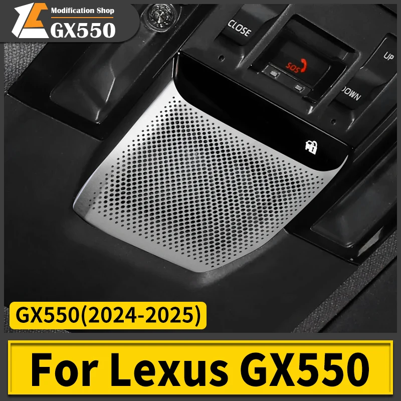 

For Lexus GX550 550h 2024 2025 Front reading lamp horn Decoration cover GX 550 Interior upgraded Accessories Modification