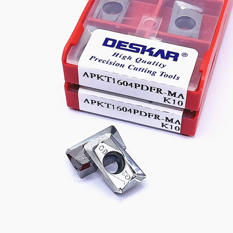 アルミニウム銅旋盤工具,10個,apkt1604pden apkt1135pdfr ma k10