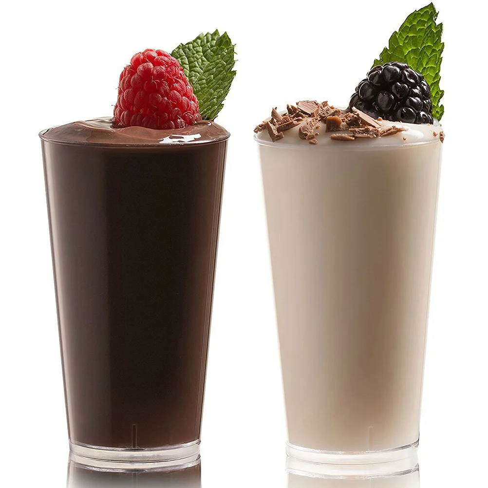 

50 шт., 90 мл, пластиковые круглые стаканчики, прозрачные пищевые многоразовые десертные контейнеры для желе, йогурта, мусса, тирамису, дня рождения, свадьбы