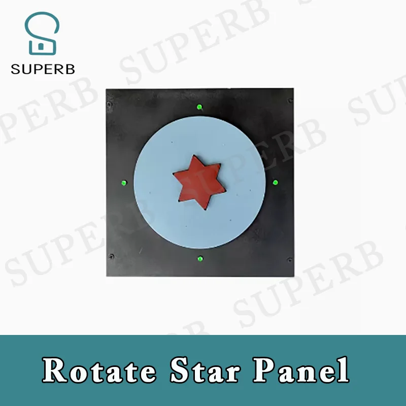 Escape room rotate star panel prop Superb 1987 escape room prop put star and rotate to unlock real life escape room props 2024