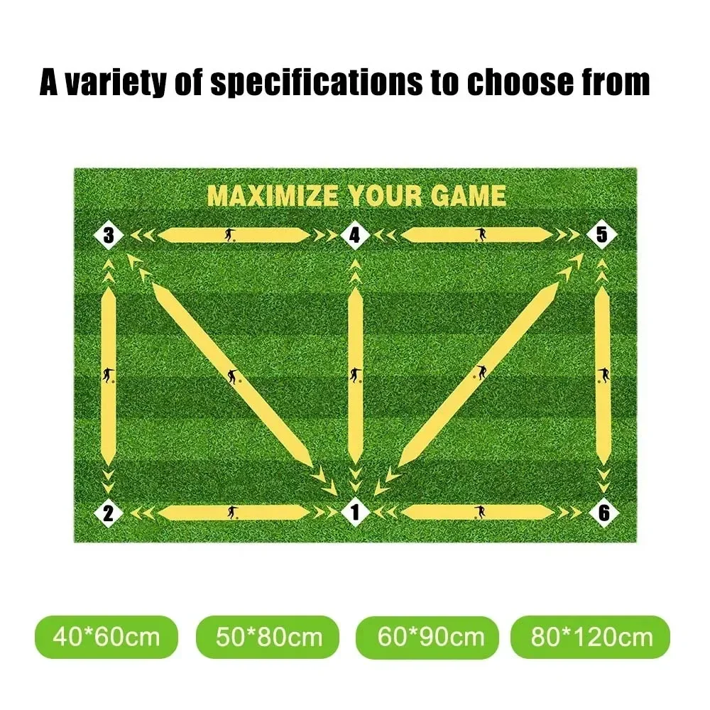 Soccer Training Mats Non-slip Foldable Household Adult Children Indoor Outdoor Soccer Carpet Training Mats