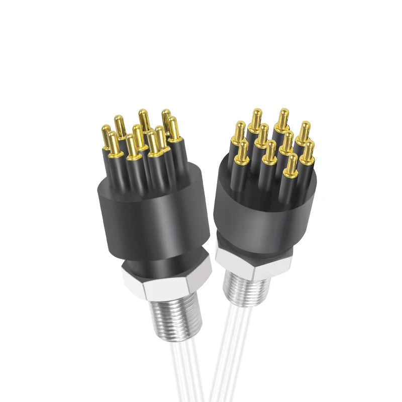 BH10MSS 10 Pins Male Bulkhead Chinese China Deepsea Underwater Power Electrical Connector