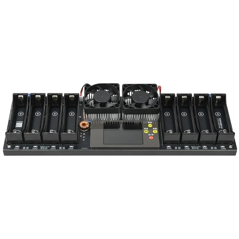 ABNO-New 8 Channel 18650 Battery Capacity Internal Resistance Tester DC 12-19V Automatic Charging&Discharging Module