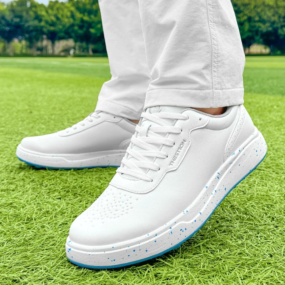 Neue Herren-Golfschuhe für Outdoor-Sportarten, leichte und lässige, rutschfeste Golfschuhe, erhältlich in großen Größen 39-48 – Detail 4