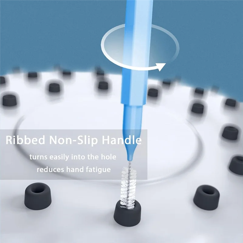 

RALCA-Скрубберы для чистки душа с насадкой для душа для использования в душе, многофункциональная щетка для чистки насадки для душа для маленького отверстия