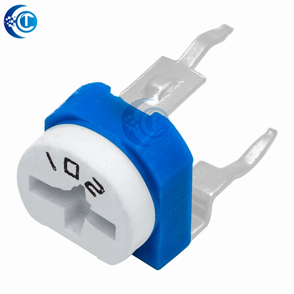 RM065 (RM-065) Trimmer Potentiometers (10pcs): 100Ω-1MΩ Variable Resistors for Precision Adjustment