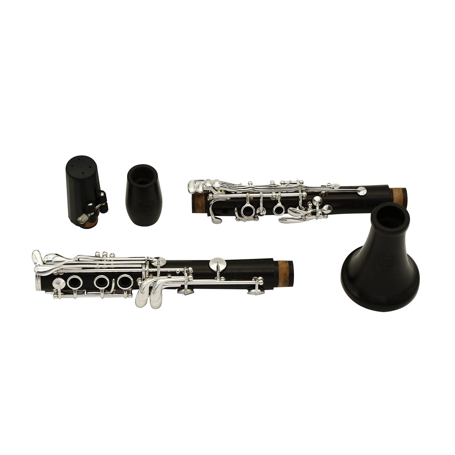 Professional Woodwind Instrument Grenadilla Wooden Body Bb Clarinet 18 keys OEM