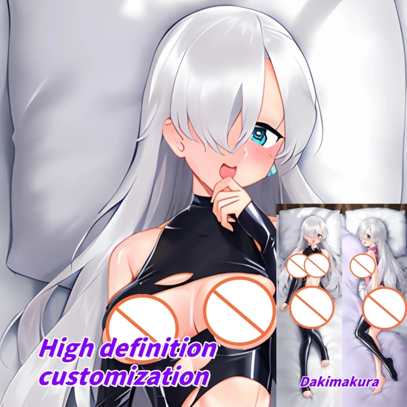 

Dakimakura Anime Elizabeth Liones Double-sided Print Life-size Body Pillow Cover Bedding Gifts