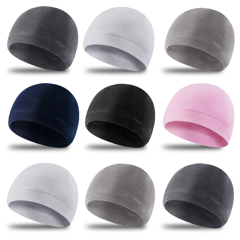 Outdoor Winter Autumn Soft Fleece Windproof Warm Ski Mountaineering Running Cap for Men and Women Breathable Cold Weather Hat