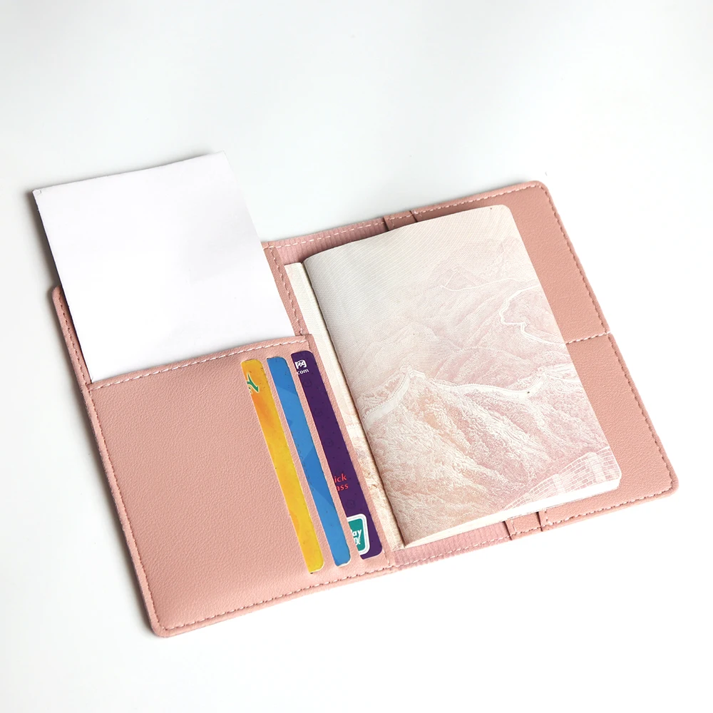 ฟรีส่วนบุคคลเริ่มต้นผู้ถือหนังสือเดินทางท่องเที่ยวชุดของขวัญกล่องDropshipping Customชื่อBoardingหนังสือเดินทางกระเป๋าเดินทาง: