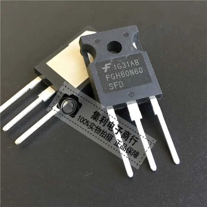 10PCS/Lot FGH60N60UFD/SFD/SMD  TO-247 600V60A  In Stock Imported Original Fast Shipping Quality Guarantee