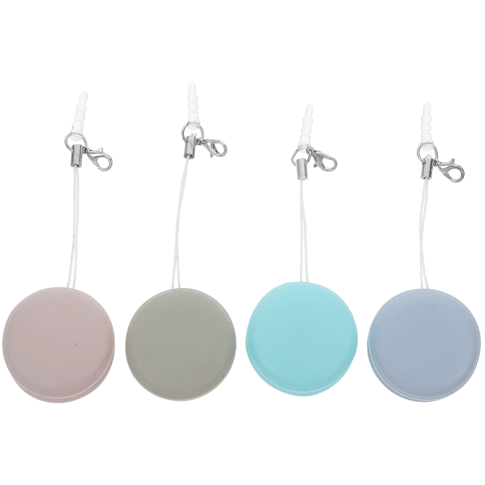 

4pcs Screen Wipe Tool Cute Mobile Phone Pendant Eyeglass Cleaning Cloth Portable Multifunctional No Scratch Effective Cleaning