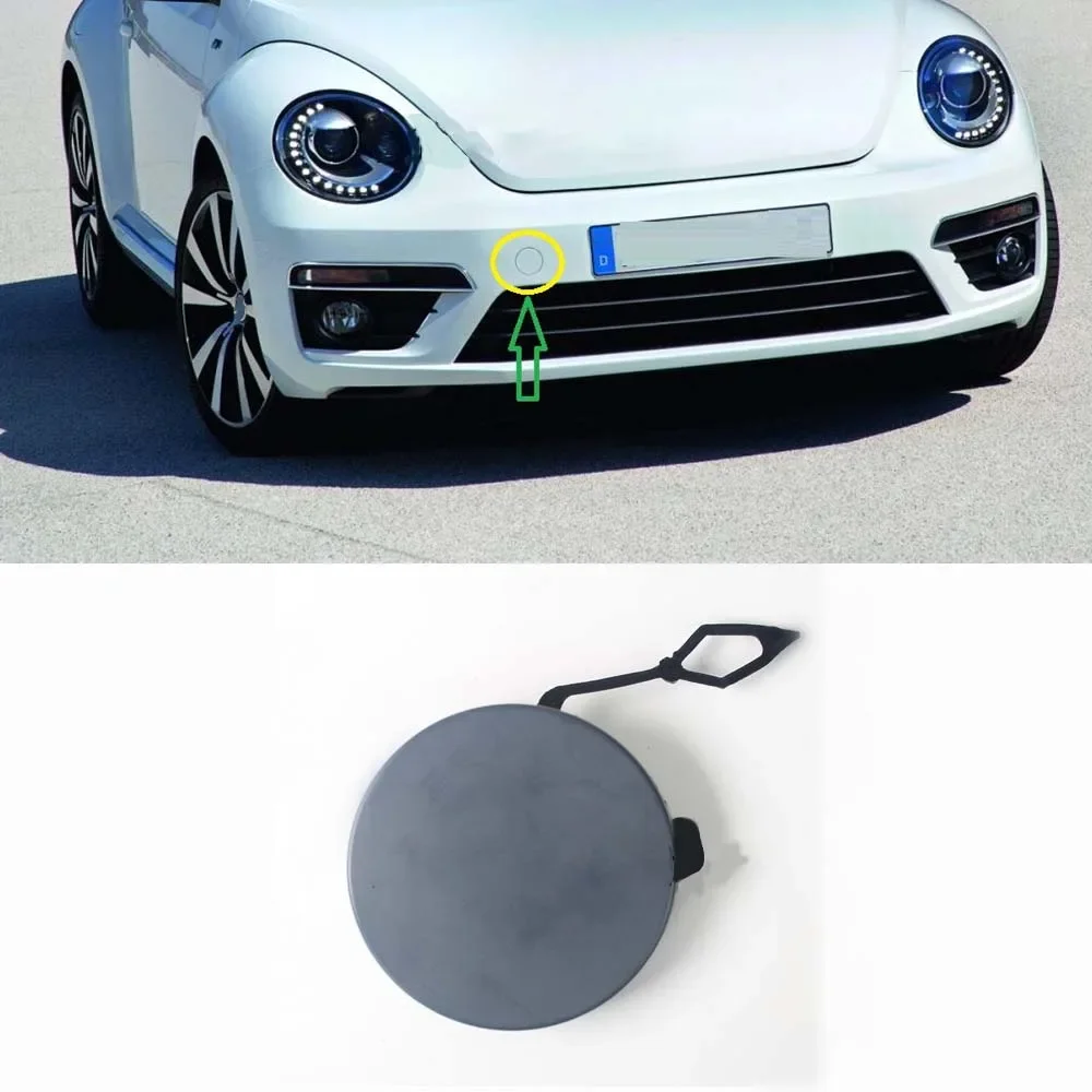 

Front Bumper trailer hook cover for Volkswagen Beetle 2012 2013 2014 2015 2016 2017