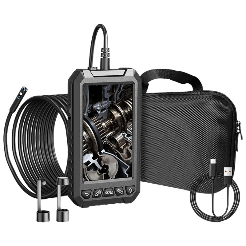 Endoscope Semi-Rigid Flexible Cable Borescope Inspection Camera Inspection Camera With Fill Lig