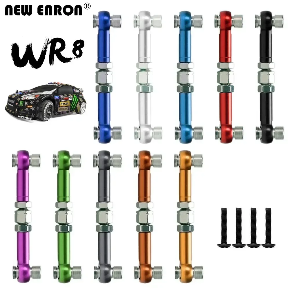 

48-54mm Aluminium Alloy Servo Link Upper Arm #100310 #107905 Upgrade For RC Car HPI WR8 3.0 Ken Block Flux Ford