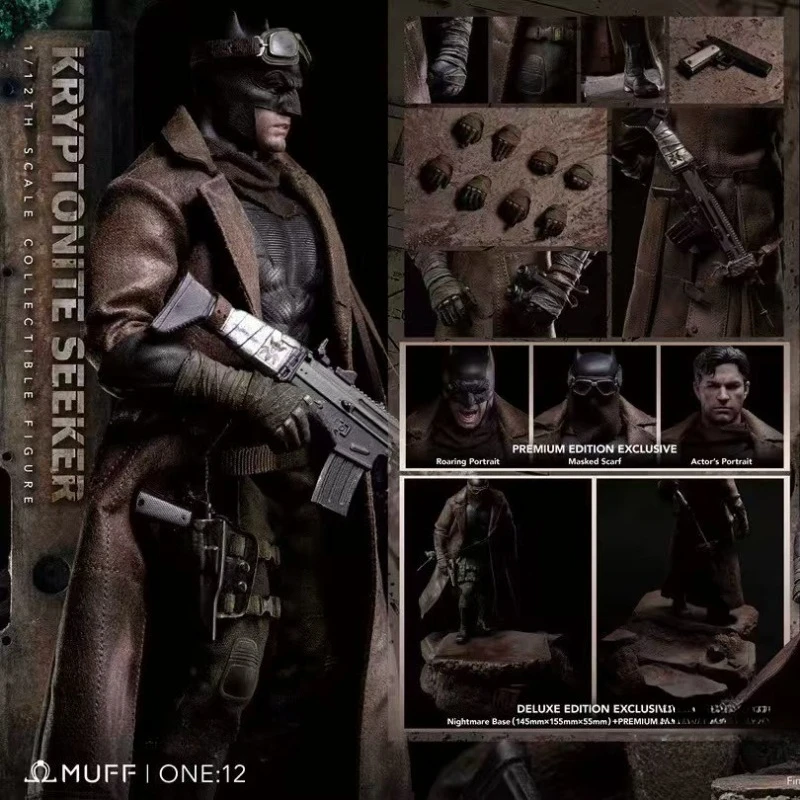 Muff Nightmare Desert Batman Kryptonite Searcher Moving Doll Model