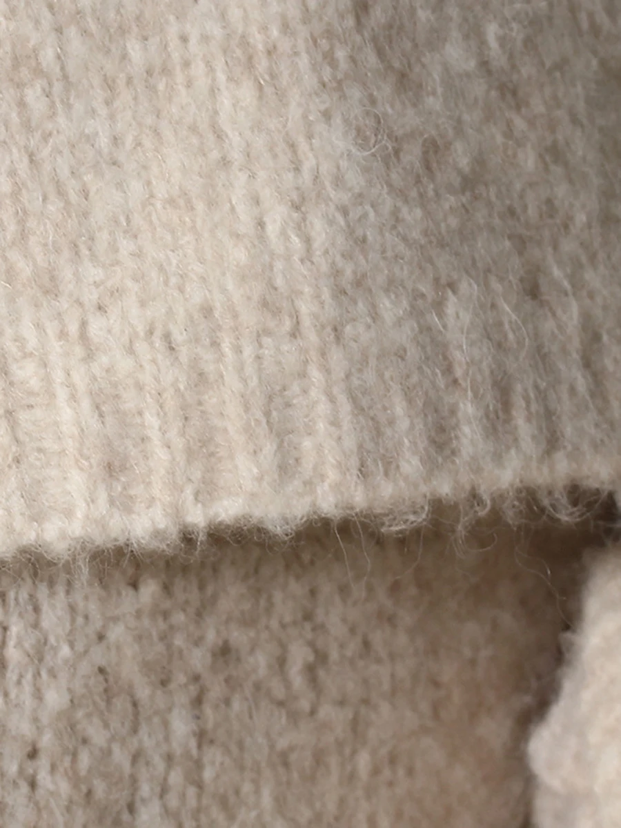 VGH Casual Three Piece Sets For Women Lapel Long Sleeve Coat Turtleneck Sleeveless Top High Waist Skirt Sexy Set Female Fashion