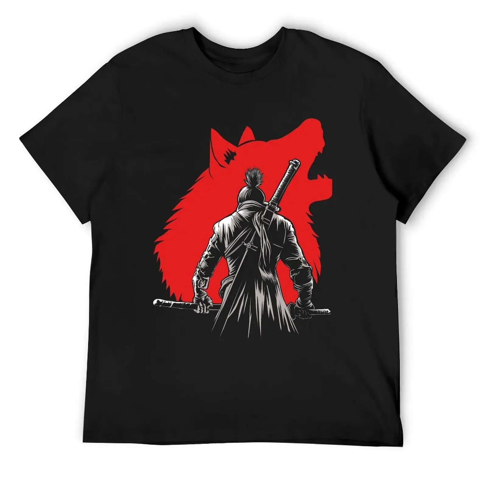 

The One-armed Wolf T-Shirt animal prinfor boys funny costumes valentines clothes men t shirt