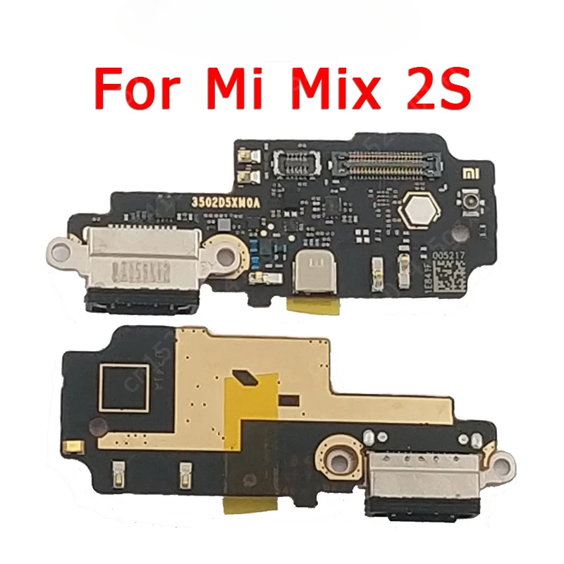 

Зарядный порт для Xiaomi Mi Mix 2S USB штекер PCB док-разъем гибкий кабель запасные части зарядная плата для Mi Mix 2S