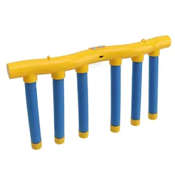 ZK20 Falling Sticks Catching Game Toy Hand Eye Coordination Reaction Training Toy for Kids Yellow and Blue