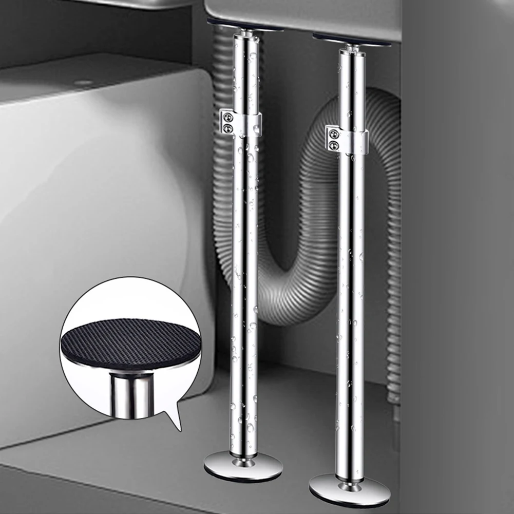 Efficiently Upgrade Your For Kitchen with These 2Pcs Adjustable Undermount Sink Support Brackets in Stainless Steel
