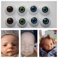 Good Quality 20mm /22mm / 24mm Reborn Doll / Bjd Doll Eyes Acrylic Blue /Brown /Green /Skyblue Eyeball for Reborn Dolls