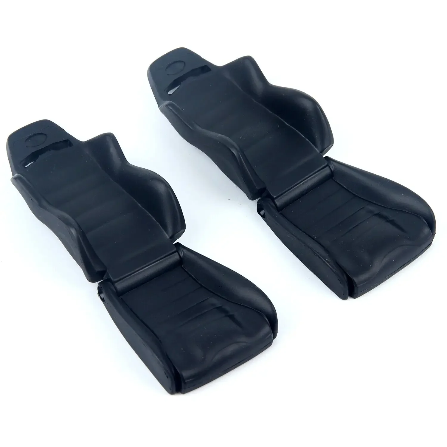 LCX Racing 1/10 RC Crawler Car Plastic Interior Nylon Racing Seats Set for Axial Wraith Upgrades Parts Accessories