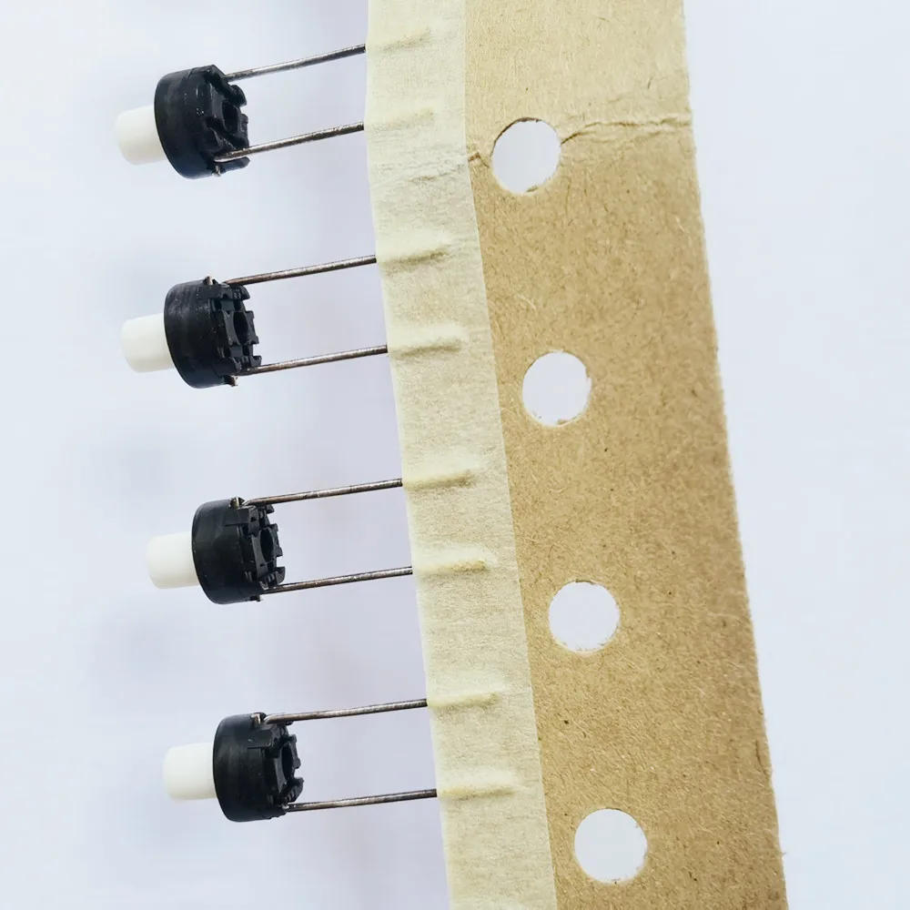 Original new 100% SKRGAMD010 light touch switch 2pin 6*6*7mm straight button circular fretting quality good