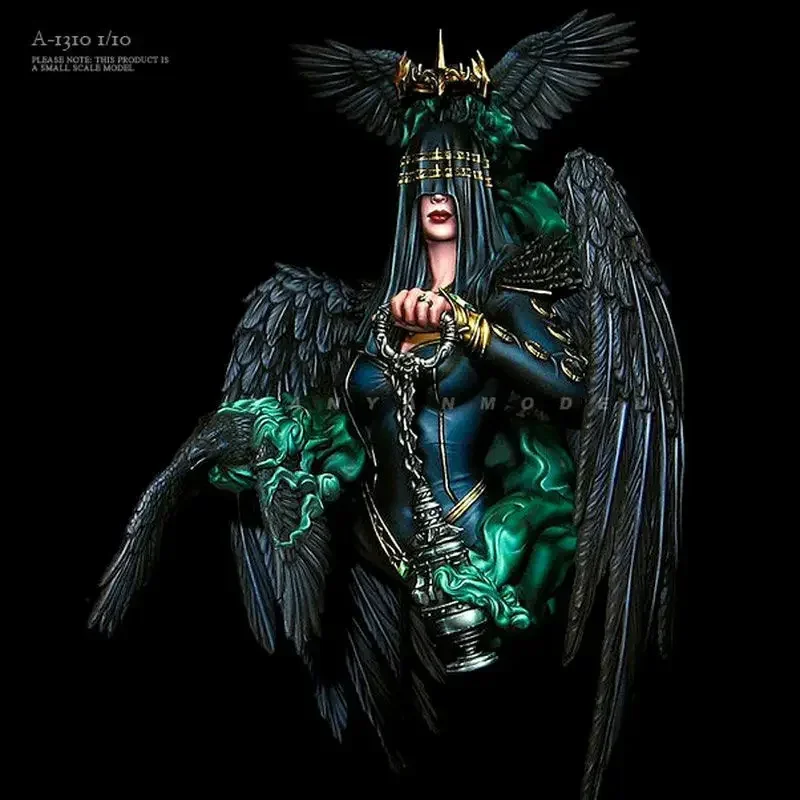 

1/10 Raven Angel Bust Resin Hand Soldier White Model A-1310