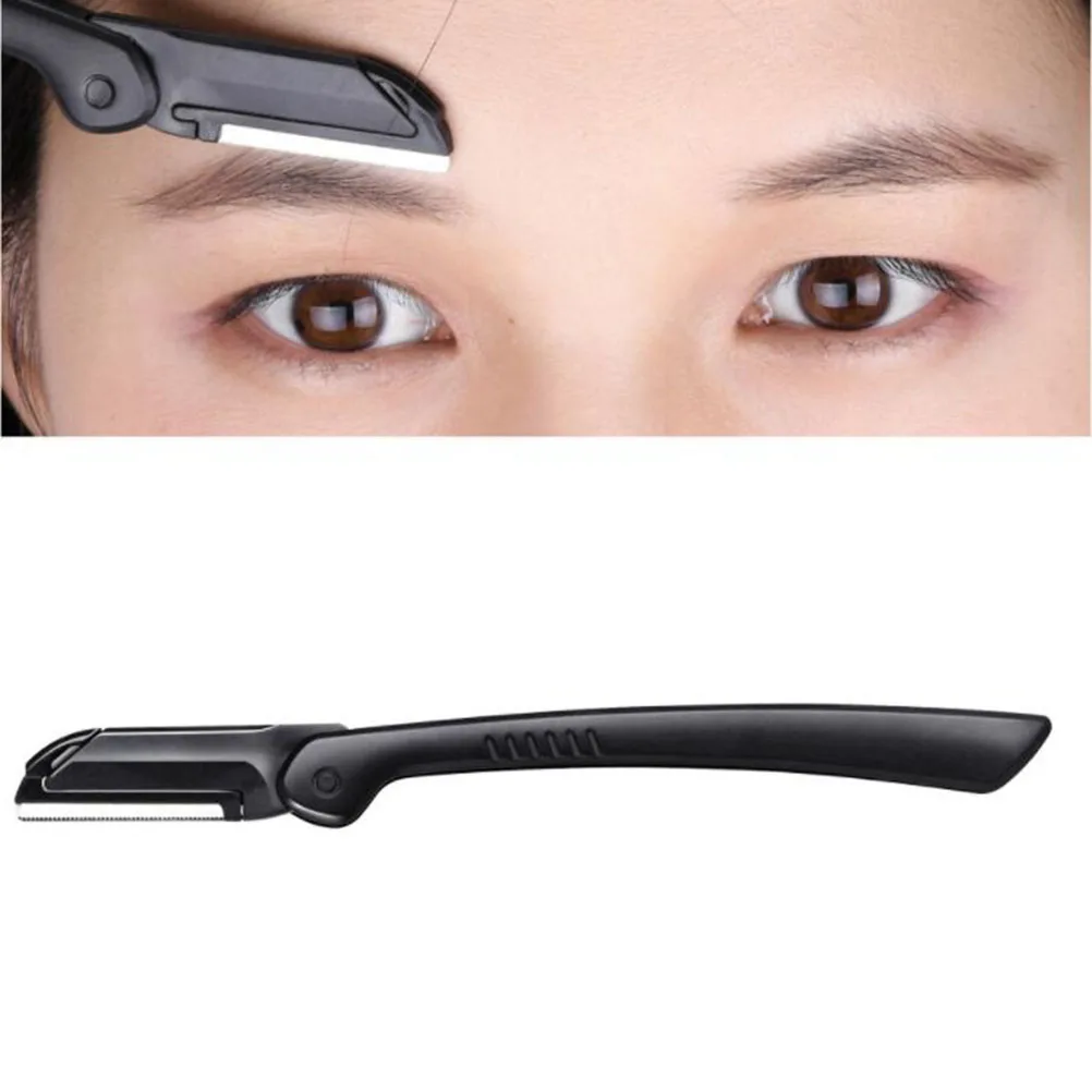 

4pcs Women Beauty Eyebrow Tool Set Stainless Steel Tweezers Scissors High Quality Corrosion Resistant Easy Clean Portable
