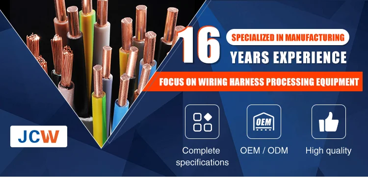 JCW-S01Series Manual Copper Wire Stripping Machine Pneumatic Cable Peeler Stripping and Twisting Machine 4f