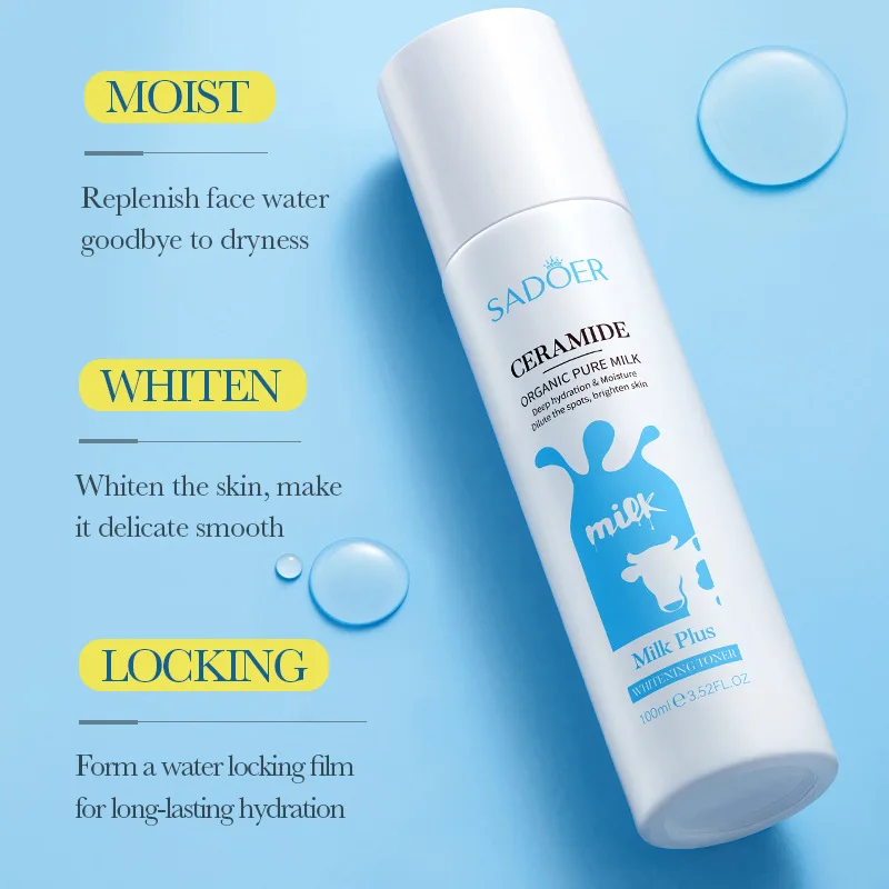 

Керамидный тоник для молока: увлажняет, осветляет и увлажняет кожу