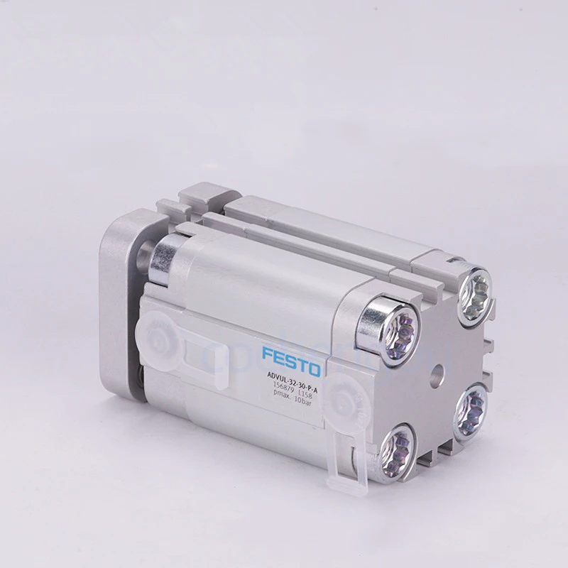 Festo compact cylinder ADVUL-12-16-20-25-32-40-50-63-80-100-5-10-15-30-35-45-65-75-60-70-90-P-A ADVUL