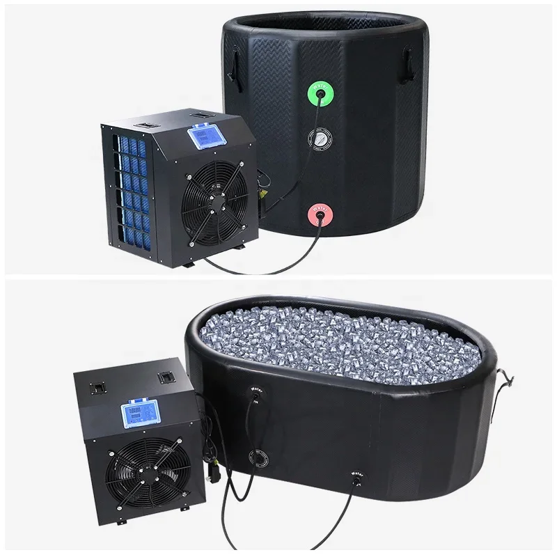 1HP Ice Bath Machine Ice Bath Water Chiller Cold Plunge Pools Water Chiller With Pump Filter