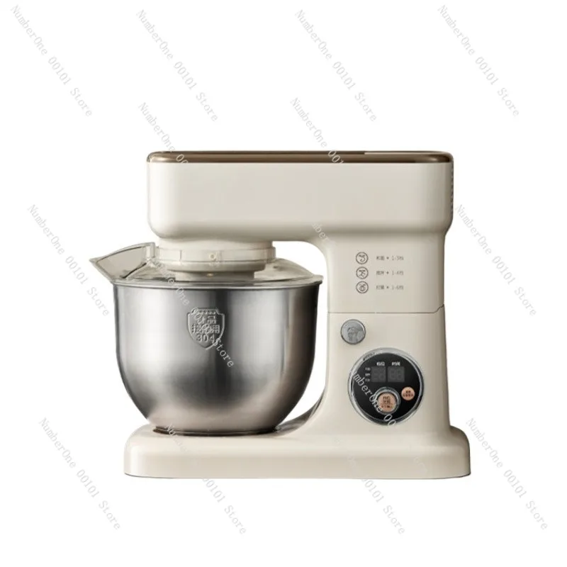 Compact Chef Machine Dough Mixer for Home and Commercial Use, Fully Automatic Multi-purpose Kneading and Stirring Equipment