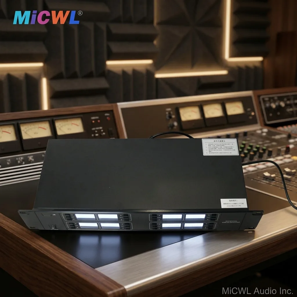 MiCWL EW800 8 Square Tube Wireless Conference Microphone System 400 Channels One Key Mute Function for Meeting