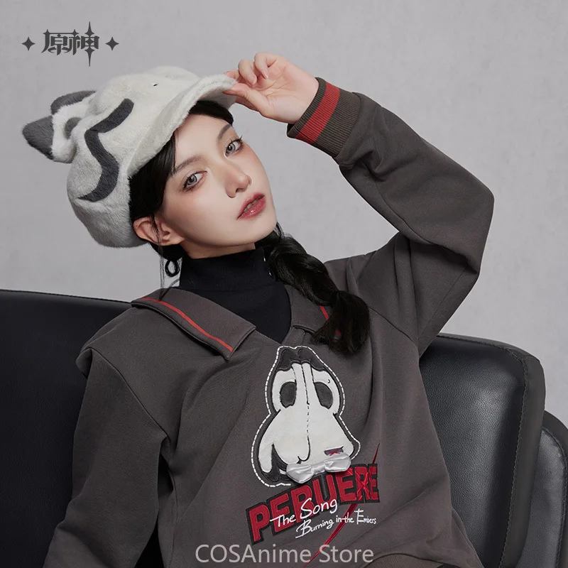 قبعة Arlecchino الرسمية Genshin Impact Arlecchino موضوع الانطباع سلسلة قبعة تأثيري Doujin Arlecchino قبعة هدايا عيد الميلاد