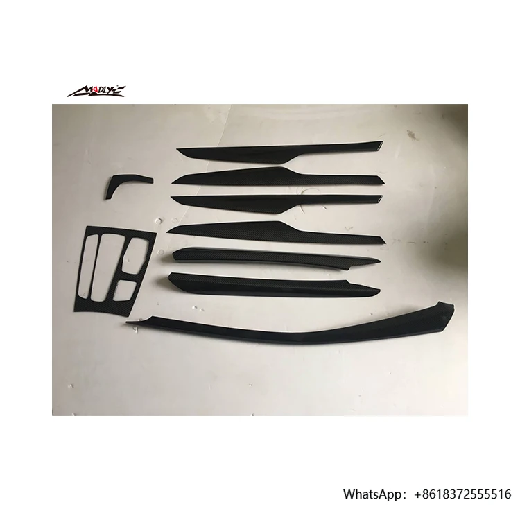 

Real Carbon Fiber Interior Decoration Trims for X5 F15 Kit