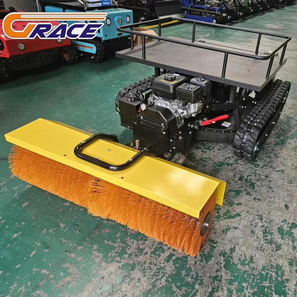 

Factory wholesale Grace Engine Remote-Control All-in-One Snow Blower with Lawn Mower for Sale