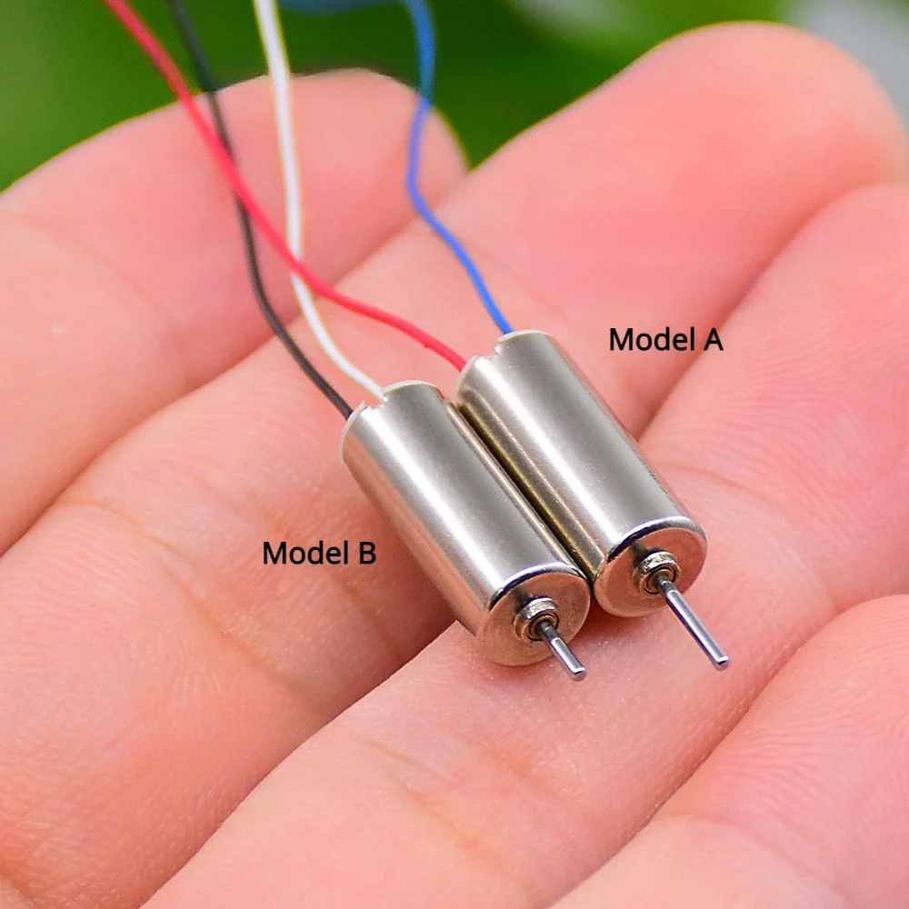 1PC Tiny 6mm*15mm 615 Coreless Motor DC 3.7V 50000RPM/ 53500RPM High Speed High Power for Four Axis Drone Aircraft