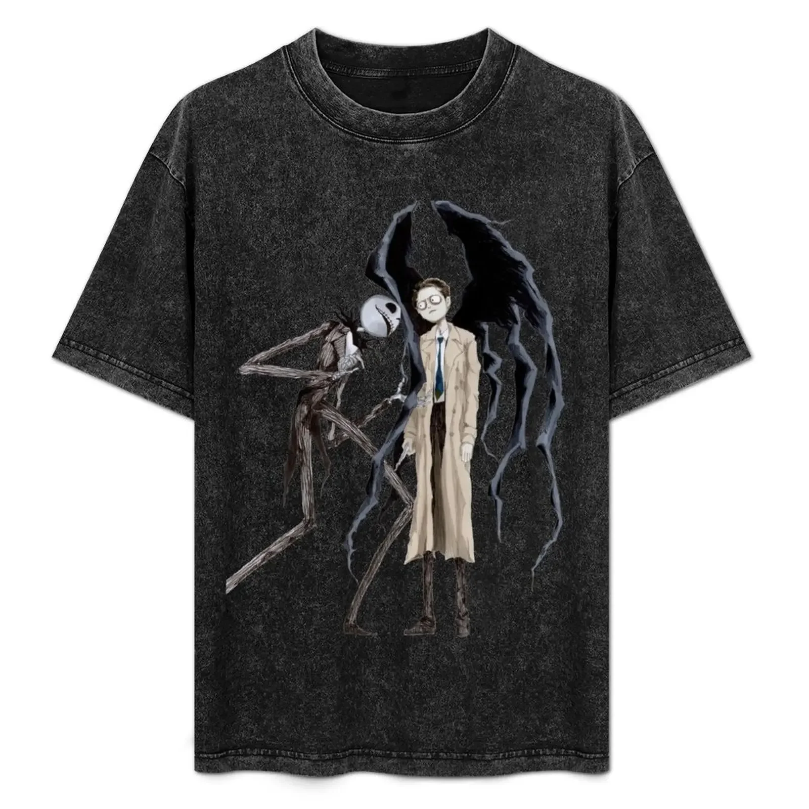 

Jack and Castiel T-Shirt anime tshirt sports fans tops baggy shirts Men's clothing