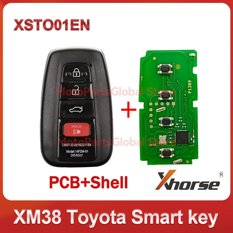 

Xhorse VVDI XSTO01EN для умного ключа Toyota XM38