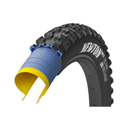 Imagen 2 del producto Goodyear 29 MTB Newton MTR y MTF neumático 27,5/29 neumático de bicicleta negro sin cámara listo 60TPI para descenso, Enduro, bicicleta de rastreo agresiva