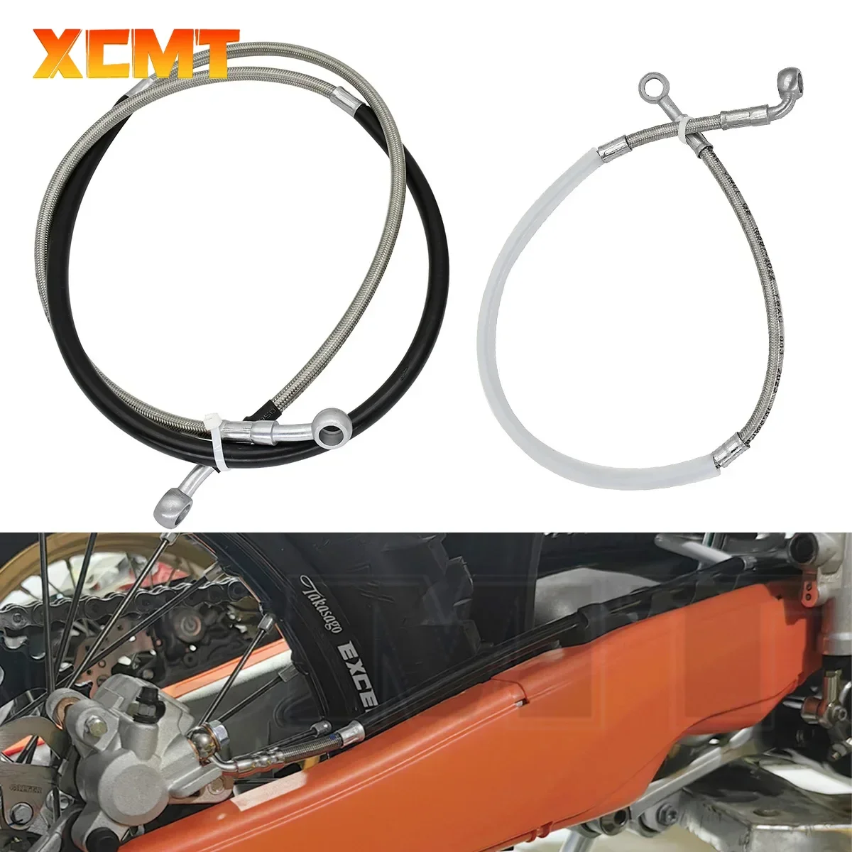 

Motorcycle Front Or Rear Brake Oil Hose For KTM 125 150 250 300 350 450 500 XCW XCF-W EXC EXC-F SX SXF XC XCF 6 Days 2012-2024