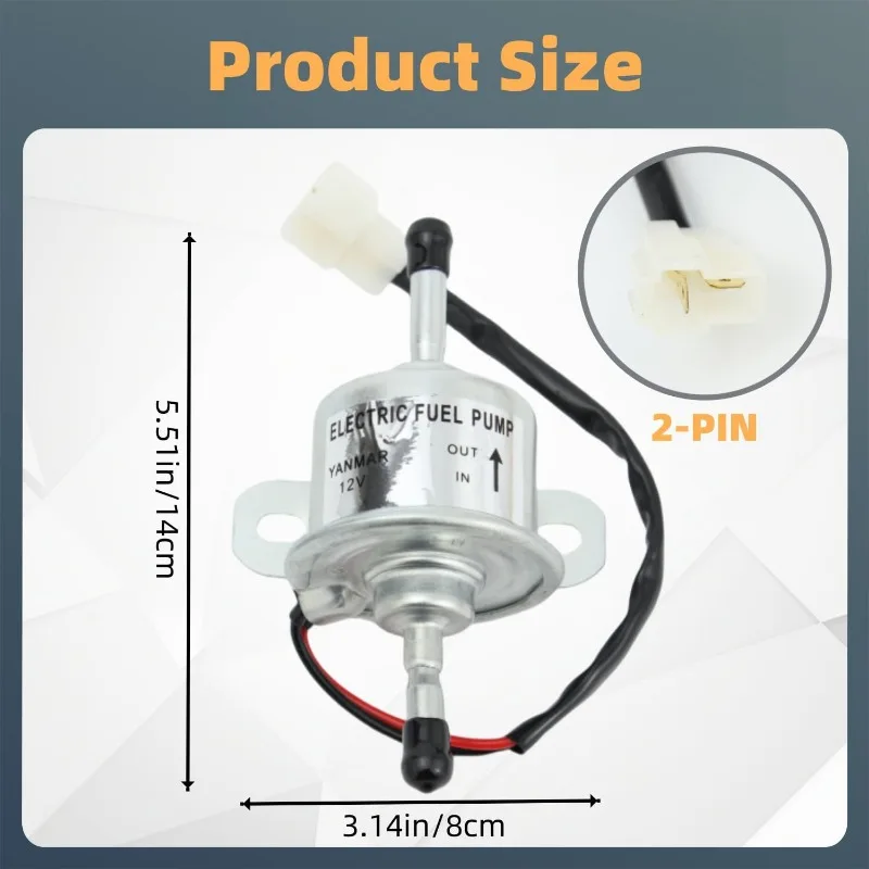 

129612-52100 485510011 For Yanmar Fuel Pump 3TN100L 3TNV88 4TNV84 Fuel Pump Excavator