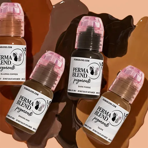 Pigmentos de maquillaje permanente Premium, tintas para tatuajes de cejas, Microblading, belleza profesional, arte corporal, mezcla permanente, tintas de plantas puras