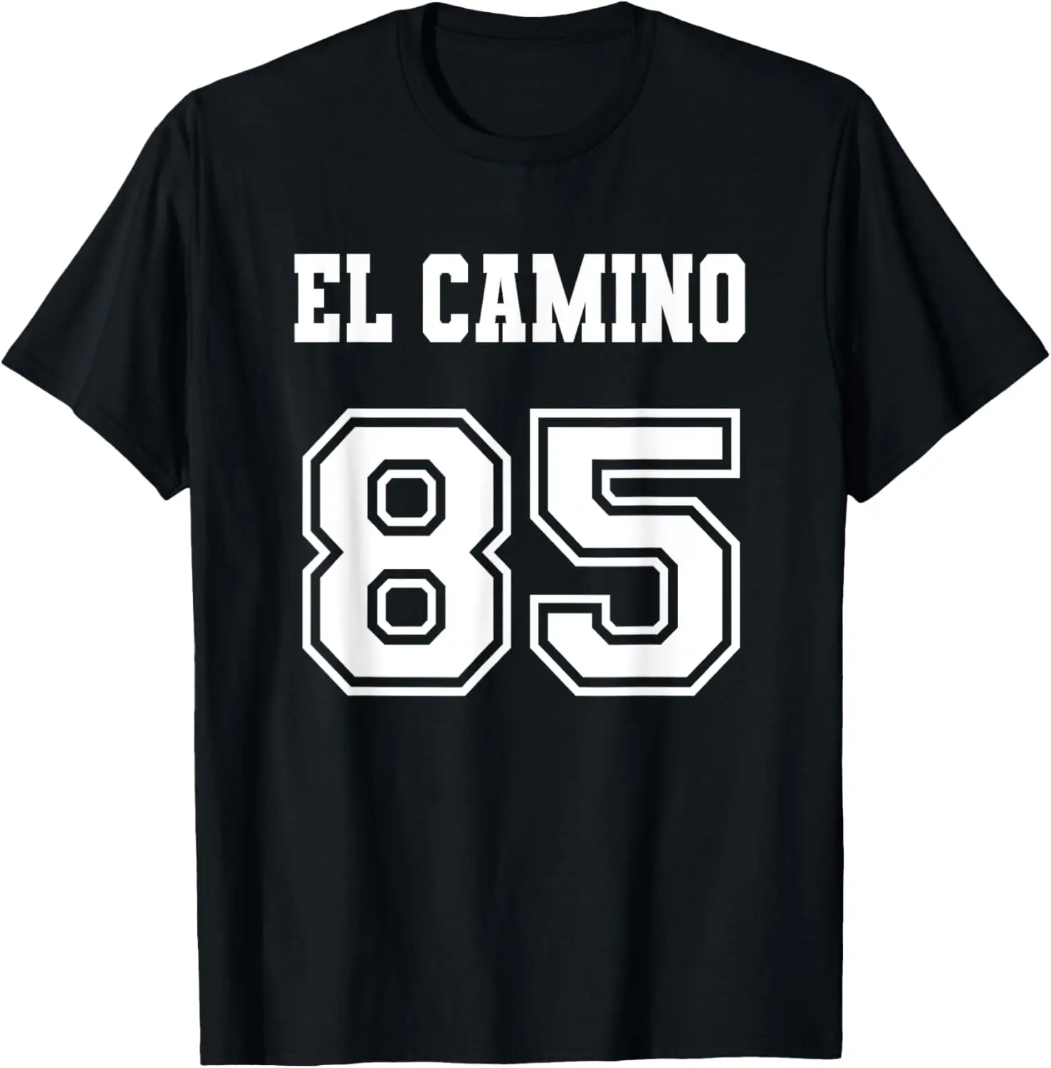 

Jersey Style El Camino 85 1985 Old School Muscle Car Pickup T-Shirt
