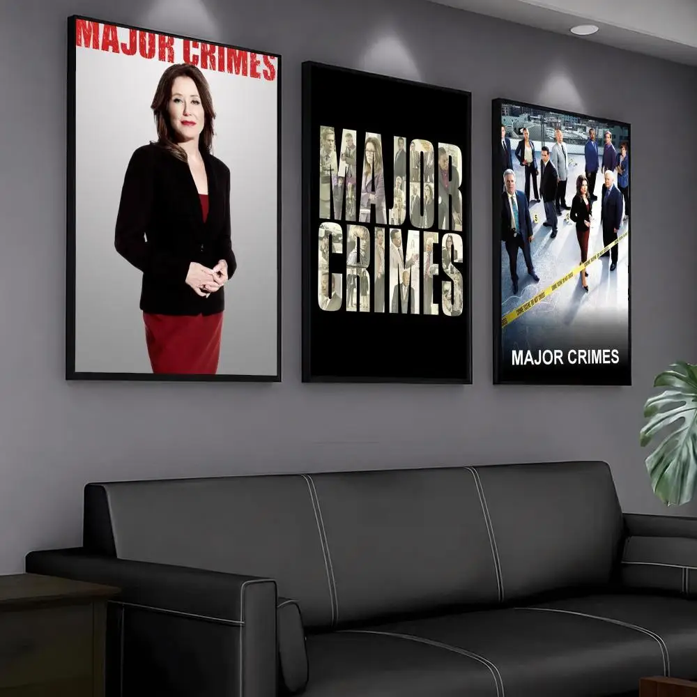 tv series M-Major Crimes-S Painting Calligraphy Artwork for Home Bedroom Office Wall Decoration Gift